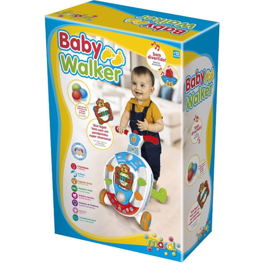 Andador Baby Walker Colorido C/Som - Imagem 2