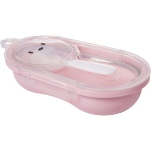 Kit Alimentacao Porta Papinha C/Colher Jd. Enc