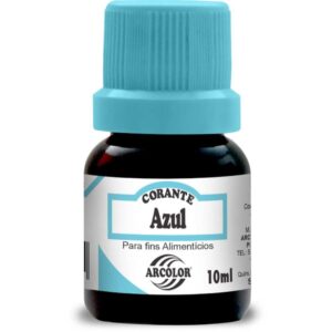 Corante Liquido Alimenticio Azul 10ML.