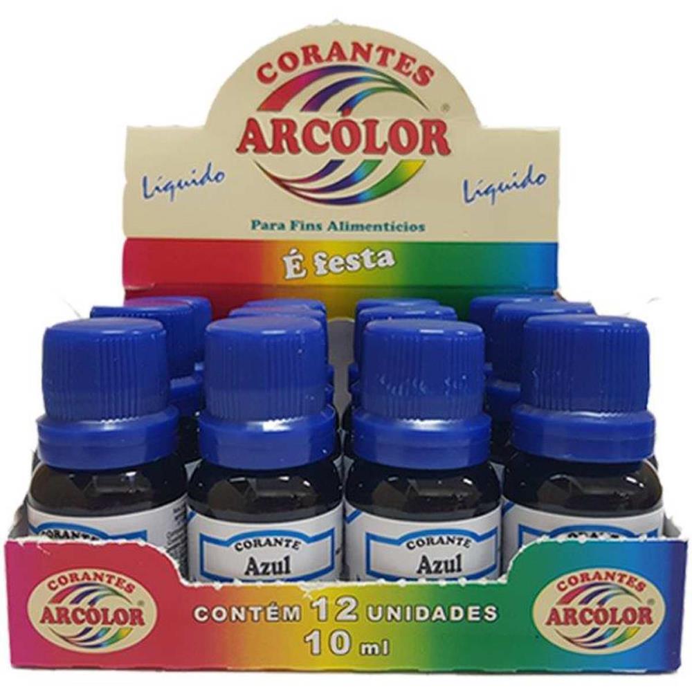 Corante Liquido Alimenticio Azul 10ML. - Imagem 2