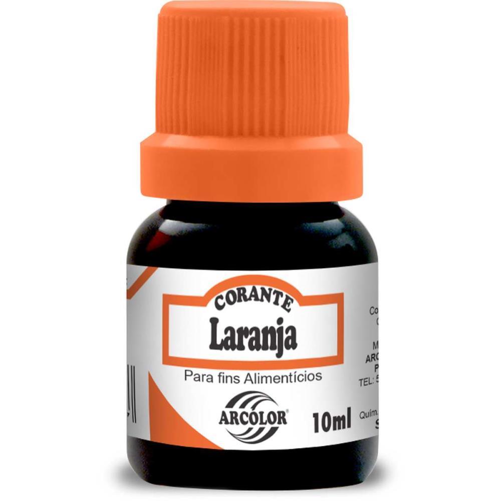 Corante Liquido Alimenticio Laranja 10ML.