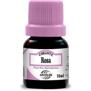 Corante Liquido Alimenticio Rosa 10ML.
