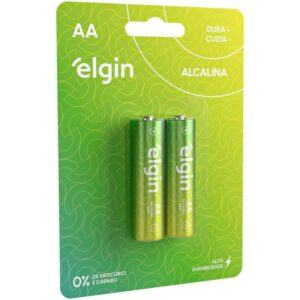 Pilha Alcalina Pequena Aa