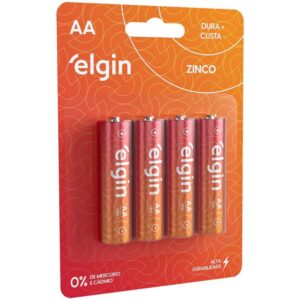 Pilha Zinco Pequena Aa 10BLISTERSX4UNIDADE