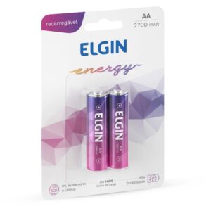 Pilha Recarregavel Pequena Aa 2700MAH 1.2V