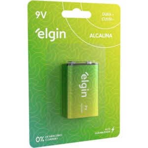 Pilha Bateria 9V Alcalina