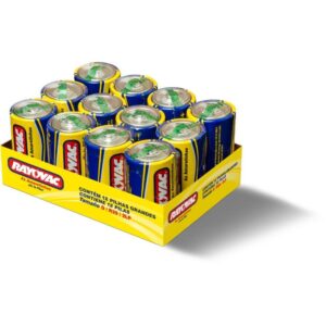 Pilha Zinco Grande D com 12 Pilhas