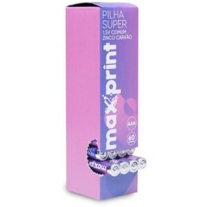 Pilha Zinco Super Aaa Max 1,5V 15PCTX4UN
