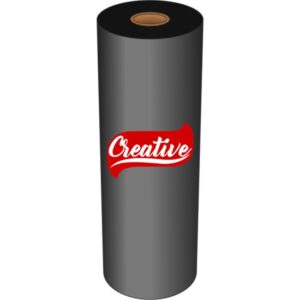 Ribbon 110MMX91M. Cera Preto