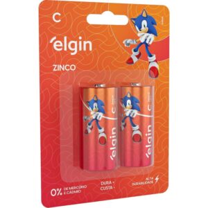 Pilha Zinco Media-C R14 1,5V.