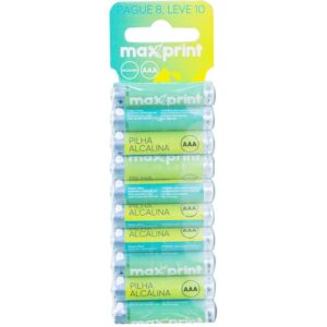 Pilha Alcalina Palito Aaa Pack Promo P8 L10