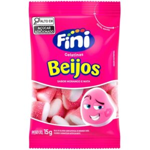 Doce Beijos de Morango 15G.
