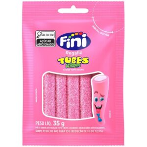 Doce Tubes Tutti Frutti 35G