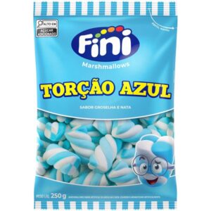 Doce Marshmallow Azul/Branco 250G