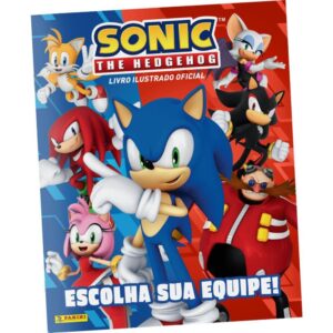 Album de Figurinhas Sonic The Hedgehog Brochura