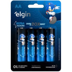 Pilha Alcalina Pequena Aa 10BLISTERX4UN Ultra