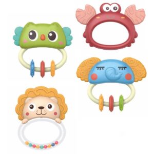 Mordedor Infantil Baby Chocalho 4PCS
