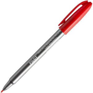 Caneta Retroprojetor 2.0MM Marcador Vermelho - Imagem 2