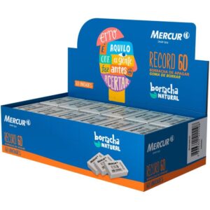 Borracha Branca 60 Record Branca - Imagem 1