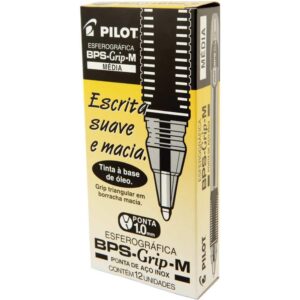 Caneta Esferografica Bps-Grip-M 1.0MM Preta - Imagem 2