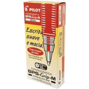 Caneta Esferografica Bps-Grip-M 1.0MM Vermelha - Imagem 2