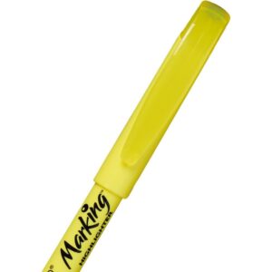 Caneta Marca Texto Marking Amarela - Imagem 2