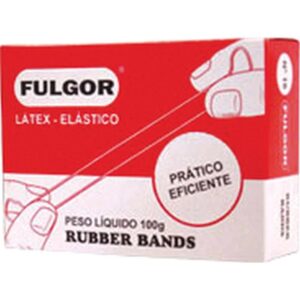 Elastico Latex Fino Chines N.18 Cx/100G - Imagem 1