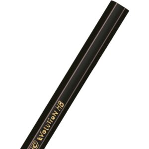 Lapis Preto Sextavado Evolution 2HB S/Borracha Preto - Imagem 2