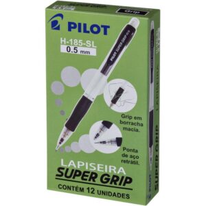 Lapiseira 0.5MM Supergrip 0.5 H-185 Preta - Imagem 1