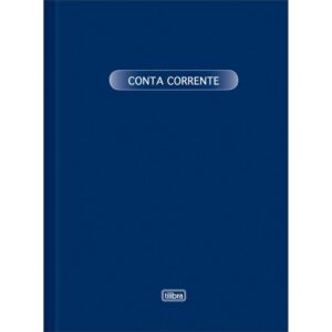 Livro Conta Corrente 1/4 100 Folhas - Imagem 1
