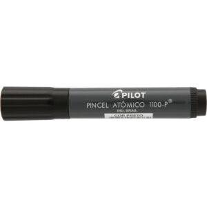 Pincel Marcador Permanente Atomico 1100P Preto Recarreg. - Imagem 1