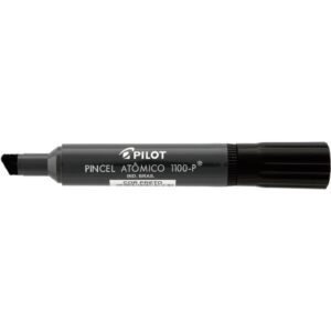 Pincel Marcador Permanente Atomico 1100P Preto Recarreg. - Imagem 2