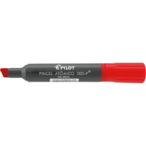 Pincel Marcador Permanente Atomico 1100P Vermelho Recarr. - Imagem 2