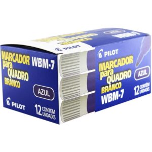 Pincel Quadro Branco Wbm-7 Recarregavel Azul - Imagem 1