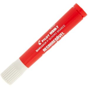 Pincel Quadro Branco Wbm-7 Recarregavel Vermelho - Imagem 2