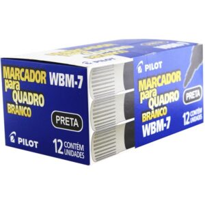 Pincel Quadro Branco Wbm-7 Recarregavel Preto - Imagem 1