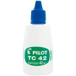 Tinta para Carimbo 42ML Azul - Imagem 2