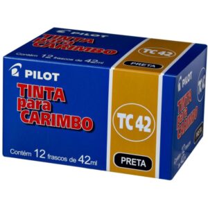 Tinta para Carimbo 42ML Preto - Imagem 3