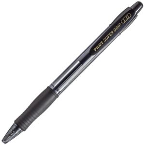 Caneta Esferografica Retratil Bpgp-S Supergrip 1.0MM Preta - Imagem 2