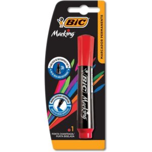 Pincel Marcador Permanente Marking Vermelho