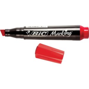 Pincel Marcador Permanente Marking Vermelho - Imagem 3