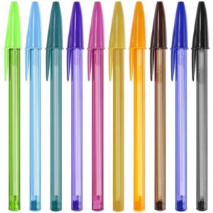 Caneta Esferografica Cristal Fashion Dura C/10CORES - Imagem 3