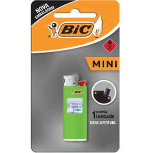 Isqueiro Descartavel Bic Mini a Gas Cx.c/50BLISTERS - Imagem 1