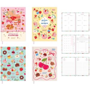 Agenda 2027 Charme Cd Cost 176F 123X166MM - Imagem 1