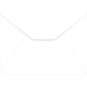 Envelope Comercial 114X162MM 90G. S/Rpc Branco - Imagem 1