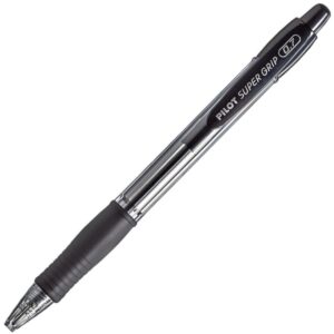 Caneta Esferografica Retratil Bpsg-S Supergrip 0.7MM Preta - Imagem 2