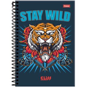 Caderno 20X1 Capa Dura Cliff Masculino 320FLS. - Imagem 4