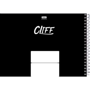 Caderno Desenho Univ Capa Dura Cliff Masc/Fem 80FLS. - Imagem 3