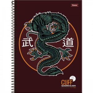 Caderno Espiral 1/4 Capa Dura Cliff Masculino 80FLS. - Imagem 8
