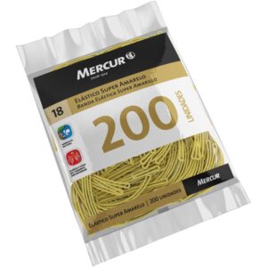 Elastico Amarelo N.18 Super 100GR. 200PECAS - Imagem 1